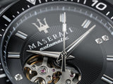 Buy Shop Maserati SFIDA Automatic Black Special Edition 44mm Watch For Men - R8823140005 USA Online