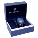 Buy Shop Maserati SFIDA Automatic Blue Dial Silver Steel Strap Watch For Men - R8823140001 USA Online