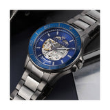 Buy Shop Maserati SFIDA Automatic Blue Dial Silver Steel Strap Watch For Men - R8823140001 USA Online