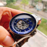 Buy Shop Maserati SFIDA Automatic Blue Dial Silver Steel Strap Watch For Men - R8823140001 USA Online