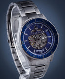 Buy Shop Maserati SFIDA Automatic Blue Dial Silver Steel Strap Watch For Men - R8823140001 USA Online