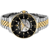 Buy Shop Maserati SFIDA Automatic Skeleton Black Dial Two Tone Steel Strap Watch For Men - R8823140010 USA Online