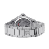 Buy Shop Maserati SFIDA Automatic Skeleton Blue Dial Silver Steel Strap Watch For Men - R8823140007 USA Online