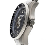 Buy Shop Maserati SFIDA Automatic Skeleton Blue Dial Silver Steel Strap Watch For Men - R8823140007 USA Online