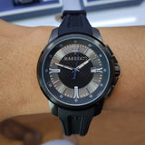 Buy Shop Maserati SFIDA Black Dial Black Rubber Strap Watch For Men - R8851123004 USA Online