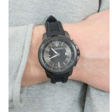 Buy Shop Maserati SFIDA Black Dial Black Rubber Strap Watch For Men - R8851123004 USA Online
