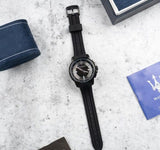 Buy Shop Maserati SFIDA Black Dial Black Rubber Strap Watch For Men - R8851123004 USA Online