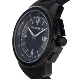 Buy Shop Maserati SFIDA Black Dial Black Rubber Strap Watch For Men - R8851123004 USA Online