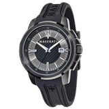 Buy Shop Maserati SFIDA Black Dial Black Rubber Strap Watch For Men - R8851123004 USA Online