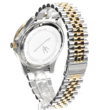 Buy Shop Maserati SFIDA Black Dial Two Tone Steel Strap Watch for Men - R8853140009 USA Online