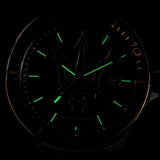 Buy Shop Maserati SFIDA Black Dial Two Tone Steel Strap Watch for Men - R8853140009 USA Online