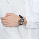 Buy Shop Maserati SFIDA Chronograph Black Dial Black Rubber Strap Watch For Men - R851123008 USA Online