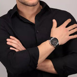 Buy Shop Maserati SFIDA Chronograph Black Dial Black Silicone Strap Watch for Men - R8871640005 USA Online