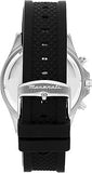 Buy Shop Maserati SFIDA Chronograph Black Dial Black Silicone Strap Watch for Men - R8871640005 USA Online
