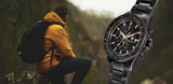 Buy Shop Maserati SFIDA Chronograph Black Dial Black Steel Strap Watch For Men - R8873640011 USA Online