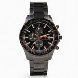 Buy Shop Maserati SFIDA Chronograph Black Dial Black Steel Strap Watch For Men - R8873640011 USA Online