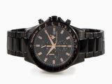 Buy Shop Maserati SFIDA Chronograph Black Dial Black Steel Strap Watch For Men - R8873640011 USA Online
