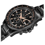 Buy Shop Maserati SFIDA Chronograph Black Dial Black Steel Strap Watch For Men - R8873640011 USA Online