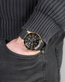 Buy Shop Maserati SFIDA Chronograph Black Dial Rubber Strap Watch For Men - R8871640001 USA Online