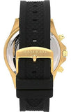 Buy Shop Maserati SFIDA Chronograph Black Dial Rubber Strap Watch For Men - R8871640001 USA Online