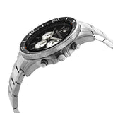 Buy Shop Maserati SFIDA Chronograph Black Dial Silver Steel Strap Watch For Men - R8873640004 USA Online