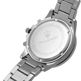 Buy Shop Maserati SFIDA Chronograph Black Dial Silver Steel Strap Watch For Men - R8873640015 USA Online