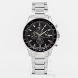 Buy Shop Maserati SFIDA Chronograph Black Dial Silver Steel Strap Watch For Men - R8873640015 USA Online