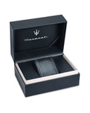Buy Shop Maserati SFIDA Chronograph Blue Dial Blue Rubber Strap Watch For Men - R8871640004 USA Online