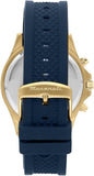 Buy Shop Maserati SFIDA Chronograph Blue Dial Blue Rubber Strap Watch For Men - R8871640004 USA Online