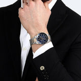Buy Shop Maserati SFIDA Chronograph Blue Dial Two Tone Steel Strap Watch for Men - R8873640022 USA Online