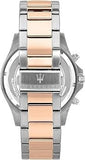 Buy Shop Maserati SFIDA Chronograph Blue Dial Two Tone Steel Strap Watch for Men - R8873640022 USA Online