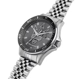 Buy Shop Maserati SFIDA Chronograph Grey Dial Silver Steel Strap Watch for Men - R8853140010 USA Online