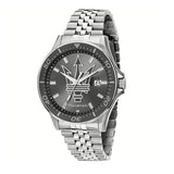 Buy Shop Maserati SFIDA Chronograph Grey Dial Silver Steel Strap Watch for Men - R8853140010 USA Online