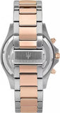 Buy Shop Maserati SFIDA Chronograph Grey Dial Two Tone Steel Strap Watch for Men - R8873640021 USA Online