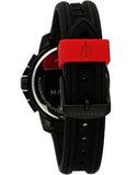 Buy Shop Maserati SFIDA Chronograph Quartz Stainless Steel Black Dial Watch For Men - R8851123007 USA Online