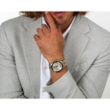 Buy Shop Maserati SFIDA Chronograph Silver Dial Two Tone Steel Strap Watch for Men - R8873640024 USA Online