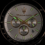 Buy Shop Maserati SFIDA Chronograph Silver Dial Two Tone Steel Strap Watch for Men - R8873640024 USA Online