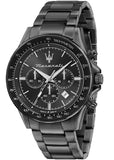 Buy Shop Maserati SFIDA Limited Edition Chronograph Black Dial Black Steel Strap Watch for Men - R8873640016 USA Online