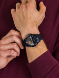 Buy Shop Maserati SFIDA Quartz Black Dial Black Rubber Strap Watch For Men - R8851140001 USA Online