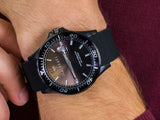 Buy Shop Maserati SFIDA Quartz Black Dial Black Rubber Strap Watch For Men - R8851140001 USA Online