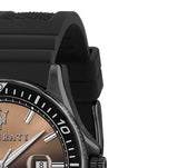 Buy Shop Maserati SFIDA Quartz Black Dial Black Rubber Strap Watch For Men - R8851140001 USA Online