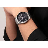 Buy Shop Maserati SFIDA Quartz Black Dial Stainless Steel Watch For Men - R8853140002 USA Online