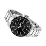 Buy Shop Maserati SFIDA Quartz Black Dial Stainless Steel Watch For Men - R8853140002 USA Online