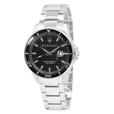 Buy Shop Maserati SFIDA Quartz Black Dial Stainless Steel Watch For Men - R8853140002 USA Online