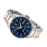 Buy Shop Maserati SFIDA Quartz Blue Dial Stainless Steel 44mm Watch For Men - R8853140003 USA Online