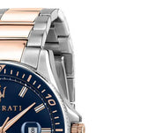 Buy Shop Maserati SFIDA Quartz Blue Dial Stainless Steel 44mm Watch For Men - R8853140003 USA Online