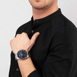 Buy Shop Maserati SFIDA Quartz Bue Dial Stainless Steel Watch For Men - R8853140001 USA Online