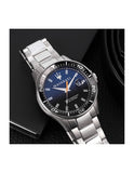 Buy Shop Maserati SFIDA Quartz Bue Dial Stainless Steel Watch For Men - R8853140001 USA Online
