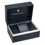 Buy Shop Maserati SFIDA Skeleton Automatic Blue Dial Silver Steel Strap Watch for Men - R8823140011 USA Online