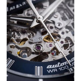 Buy Shop Maserati SFIDA Skeleton Automatic Blue Dial Silver Steel Strap Watch for Men - R8823140011 USA Online
